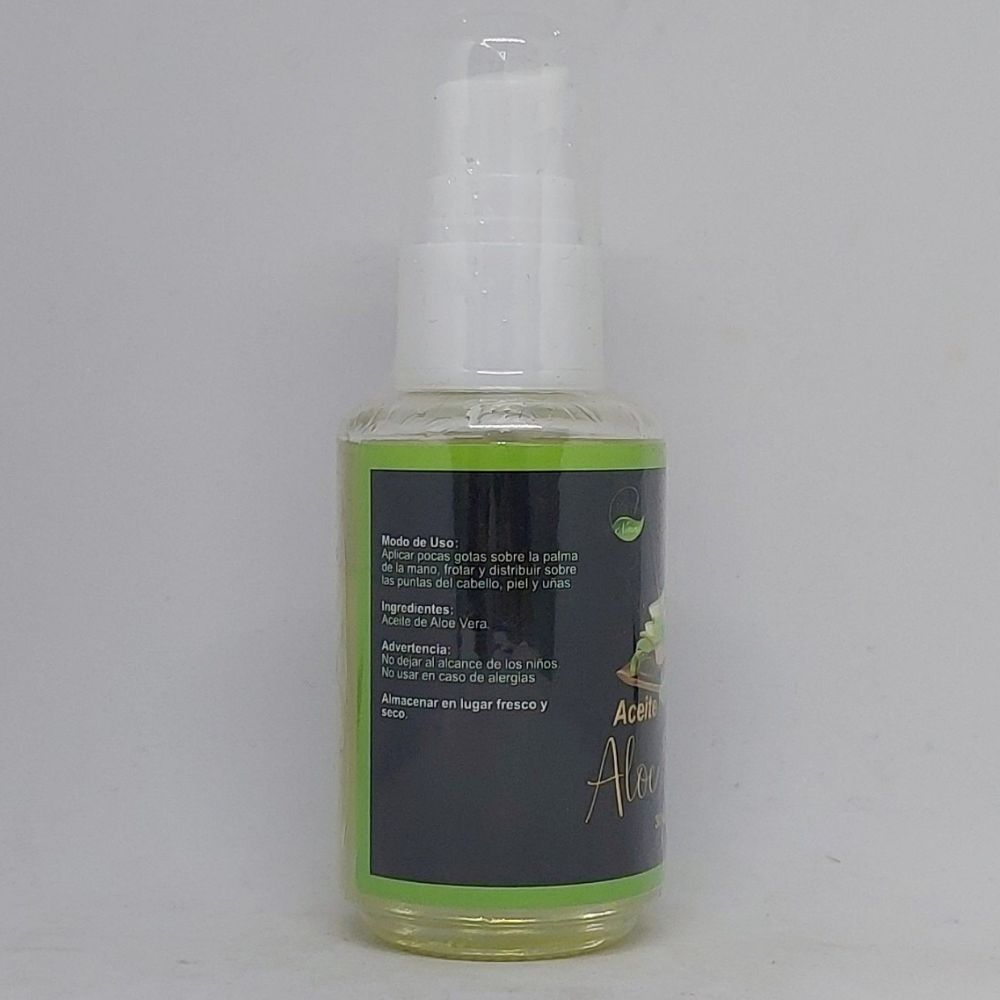 Aceite de Aloe Vera modo de uso
