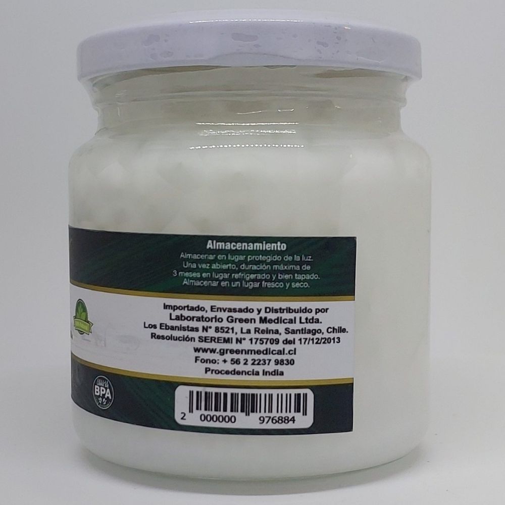 Aceite de Coco 250 g información