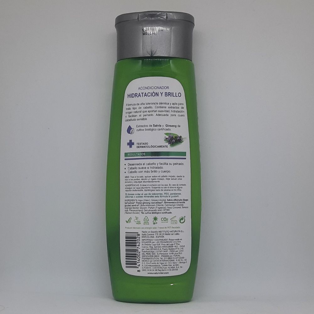 Acondicionador Salvia 300 ml modo de uso