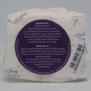 Acondicionador Sólido Maqui & Cacao modo de uso