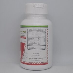 Aguaje Cápsulas información nutricional Aguaje Cápsulas información nutricional