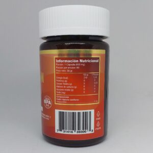 Astaxantina oil información nutricional