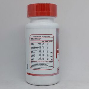 Biotina Plus Cápsulas información nutricional Biotina Plus Cápsulas información nutricional