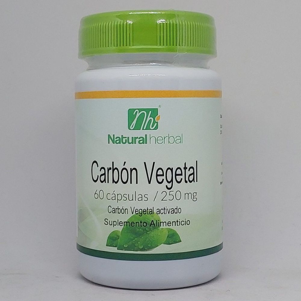 Carbón Vegetal Activado cápsulas