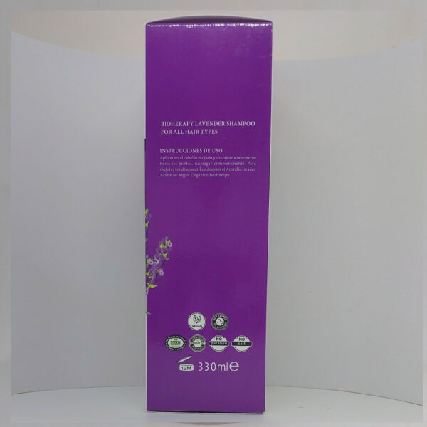 Champú Lavanda Orgánico modo uso