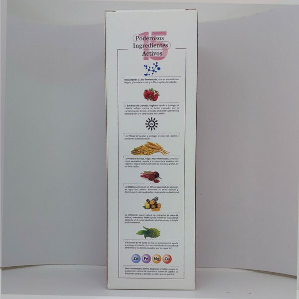 Champú Orgánico Granada ingredientes