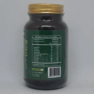 Chlorella 500 mg 100 Tabletas información nutricional RI&CO Chlorella 500 mg 100 Tabletas información nutricional RI&CO