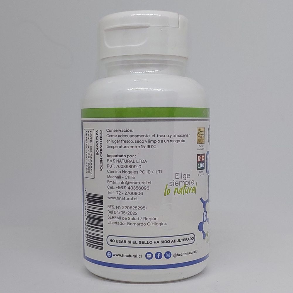 Citrato de Potasio 800 Mg 60 Cápsulas información