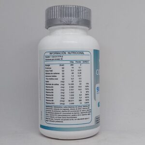 Complex B cápsulas información nutricional Complex B cápsulas información nutricional