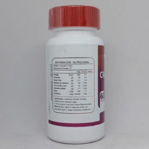 Cranberry cápsulas información nutricional Cranberry cápsulas información nutricional