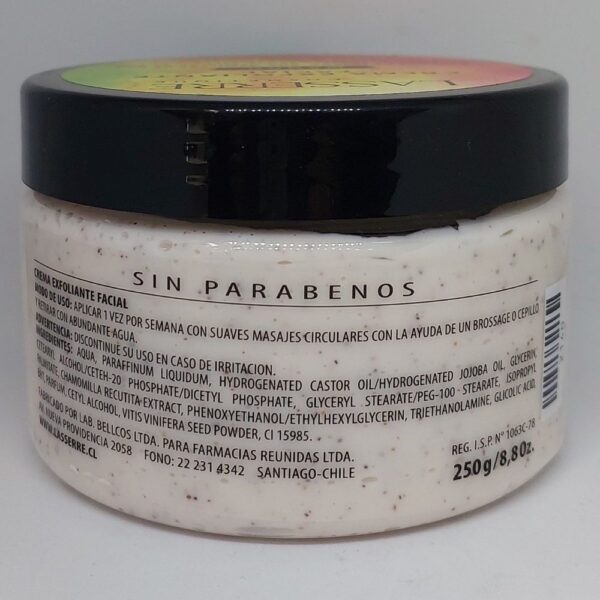 Crema Exfoliante Facial Mango información