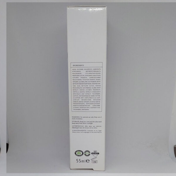 Crema Facial Blanqueadora, ingredientes