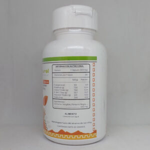 Cúrcuma Activada información nutricional