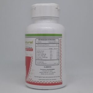 Goji 500 Mg 60 Cápsulas información nutricional Goji 500 Mg 60 Cápsulas información nutricional