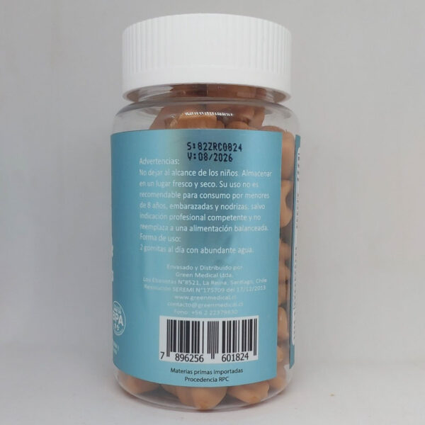 Hair & Nails Gummies Vitamins información