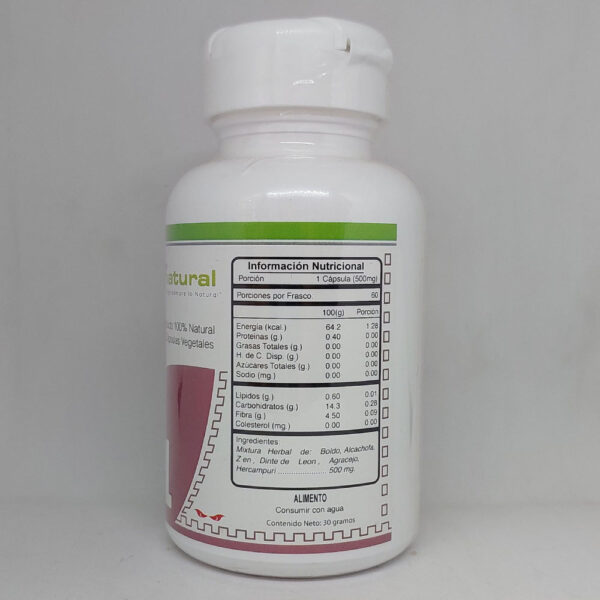 HPL información nutricional