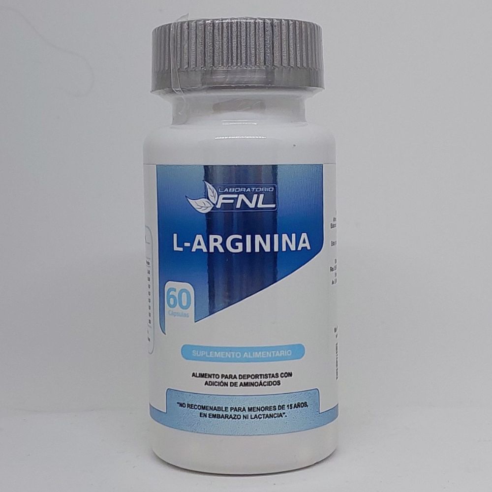 L-Arginina 500 mg 60 Cápsulas