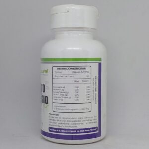 L-Treonato de Magnesio Cápsulas información nutricional L-Treonato de Magnesio Cápsulas información nutricional