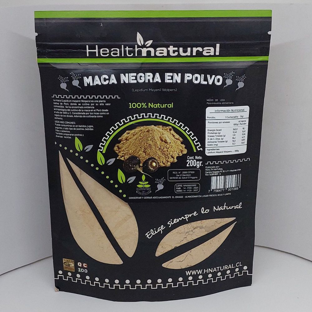 Maca Negra en Polvo