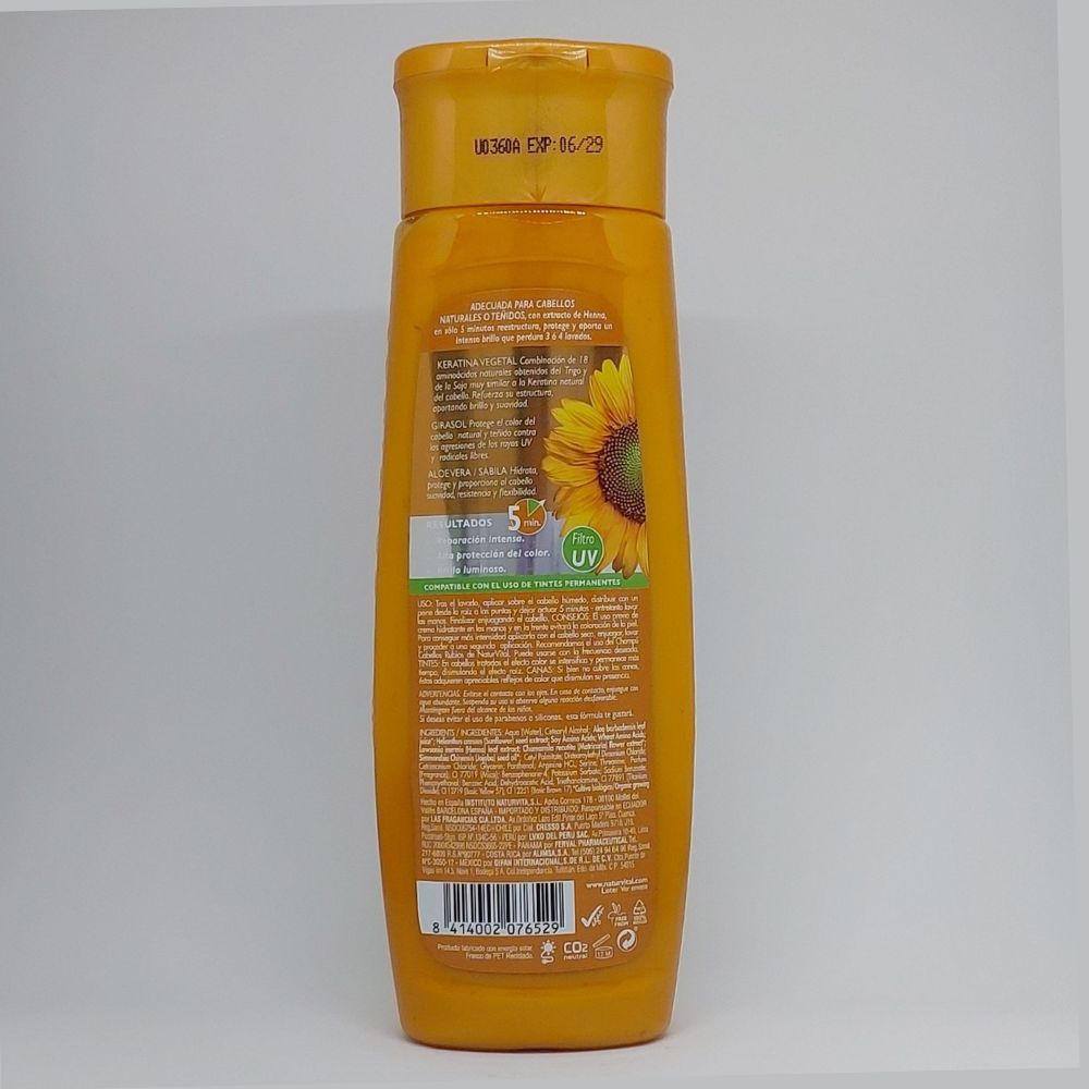 Mascarilla Cabellos Rubios modo de uso