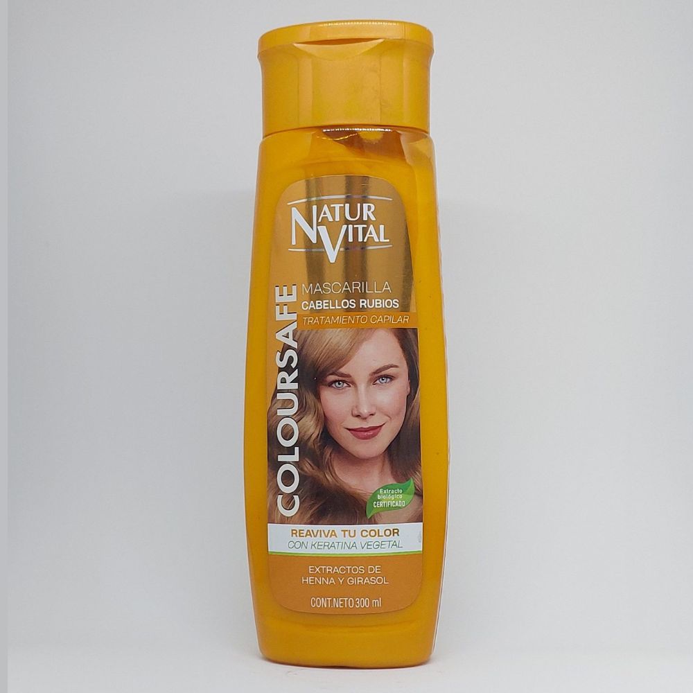 Mascarilla Cabellos Rubios