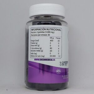 Melena de León gummies información nutricional Melena de León gummies información nutricional