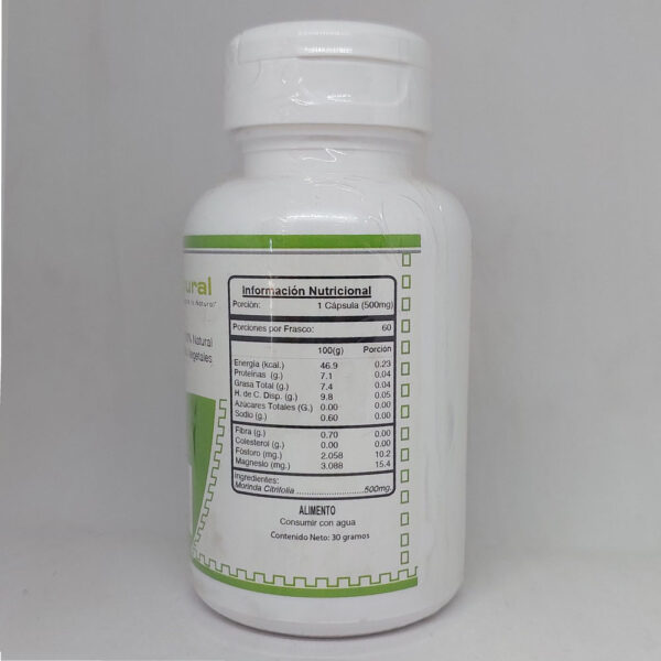 Noni información nutricional