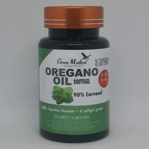 Orégano Oil 200 mg 60 Cápsulas. Green Medical