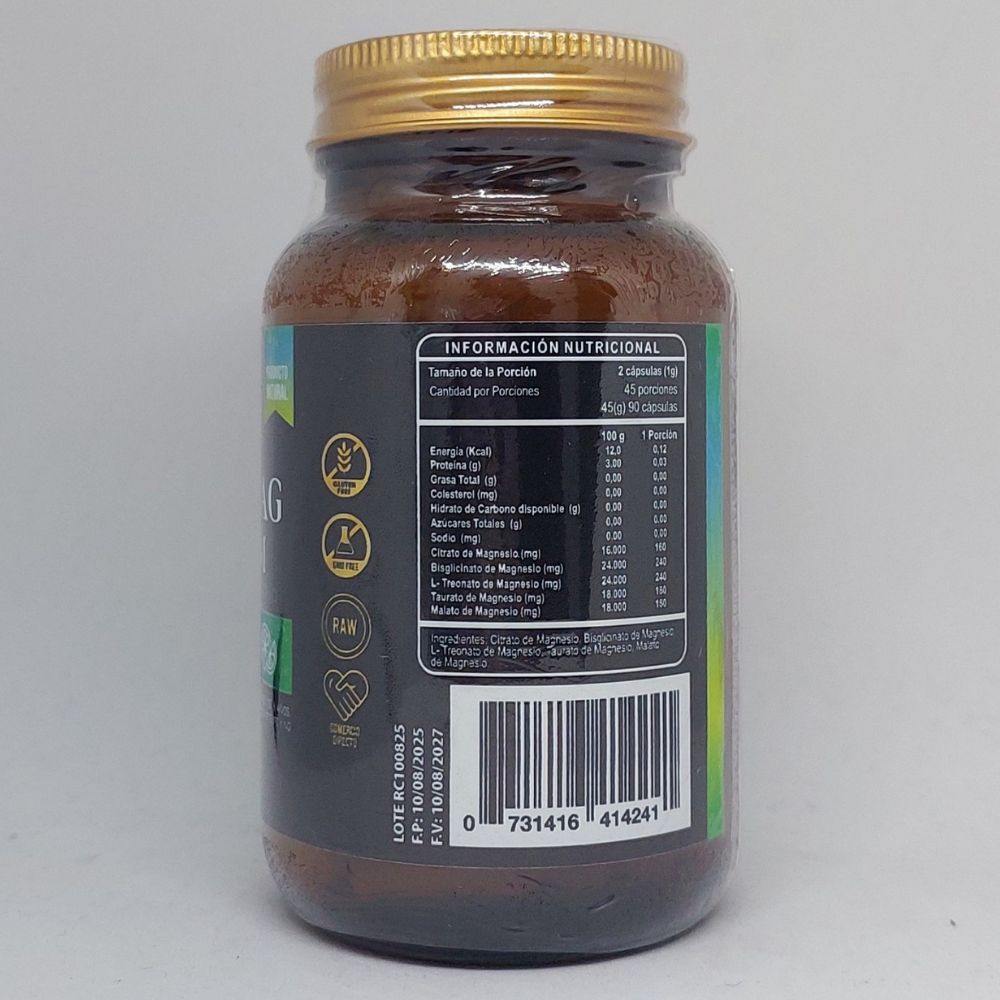 Pentamag Premium información nutricional