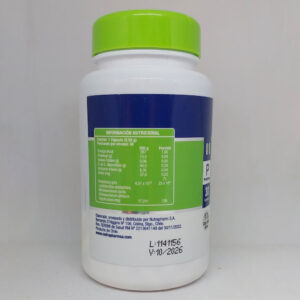 Probióticos Plus 25 Billones información nutricional