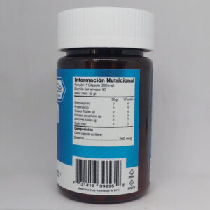Selenium Plus información nutricional