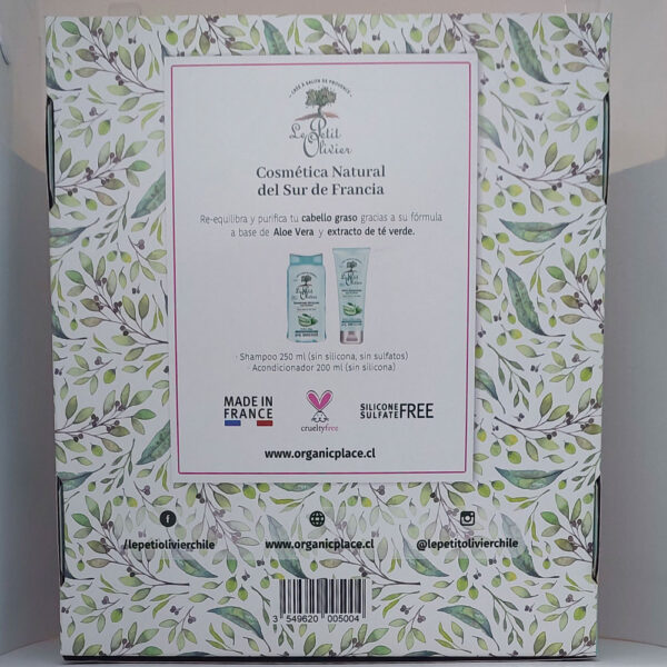 Set Shampoo Acondicionador Micelar Aloe Vera información