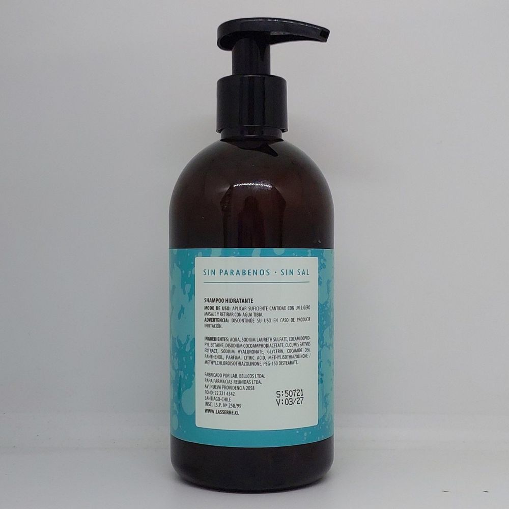 Shampoo Hidratante modo de uso