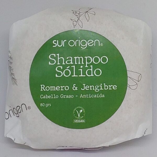 Shampoo sólido Romero Jengibre