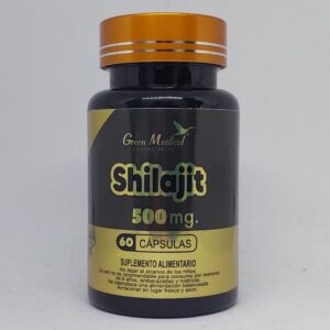 Shilajit, 60 cápsulas, 500 mg. Green Medical