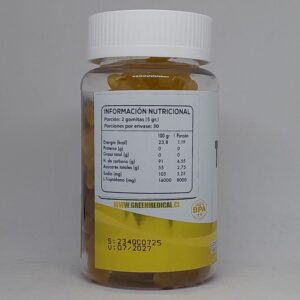 Triptófano Gummies información nutricional Triptófano Gummies información nutricional