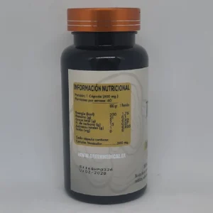 Turkey Tail (Cola de pavo) 500 mg 60 Cápsulas, información nutricional. Green Medical Turkey Tail (Cola de pavo) 500 mg 60 Cápsulas, información nutricional. Green Medical