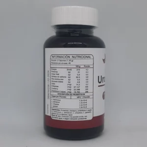 Uroblend 90 Cápsulas información nutricional. FNL Uroblend 90 Cápsulas información nutricional. FNL