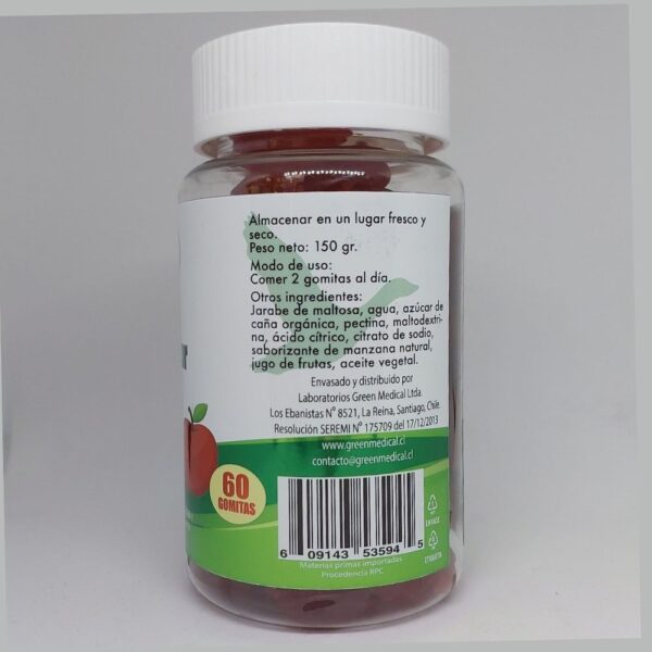 Vinagre manzana gummies modo de uso