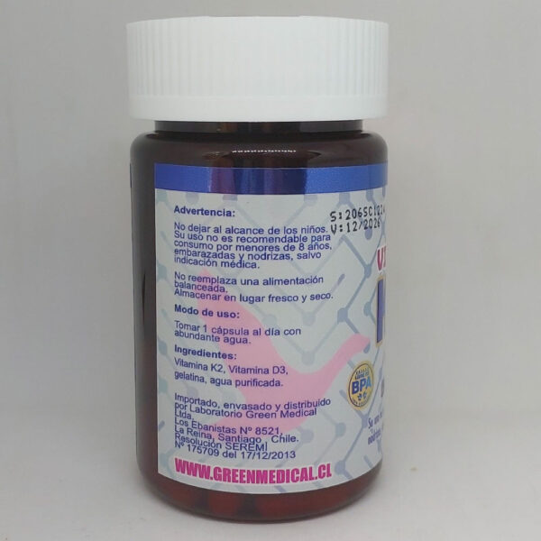 Vitamina K2+D3 información